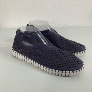 Ilse Jacobsen Navy Tulip Shoes Size‎ 40